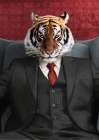El Tigre (detail) Art Print