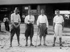 At the Golf Club, 1924 Art Print