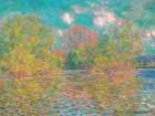 La Seine pres de Giverny, 1888 Art Print