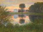 The Ball-Shaped Tree, Argenteuil, 1876 Art Print
