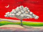 Come su una nuvola Art Print