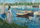 Banks of the Seine at Argenteuil, 1874 Art Print