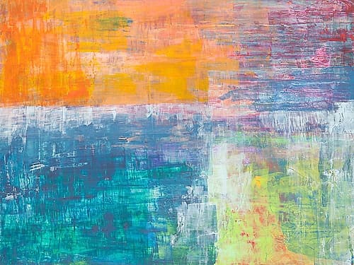 Sole Cielo Mare Art Print