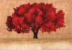 Golden red Art Print