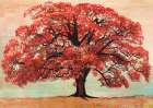 Red Oak Art Print