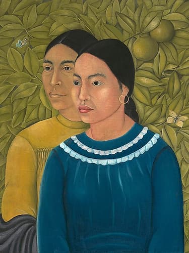 Dos Mujeres, 1928 Art Print