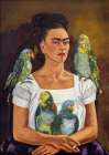 Me and My Parrots, 1941 Art Print