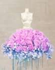 Dressed in Flowers II Art Print