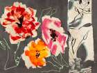Neon Flowers I Art Print