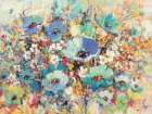 Campo di fiori in Primavera Art Print