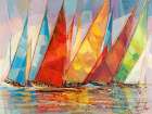 Regata estiva Art Print