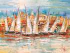 Regata italiana Art Print
