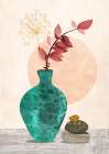 Modern Ikebana I Art Print