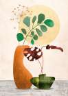 Modern Ikebana III Art Print