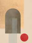 Modernist Composition V Modern Print