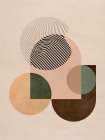 Modernist Composition VII Modern Print