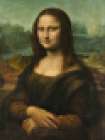 Pixelated Lisa Art Print