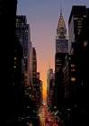 Manhattanhenge Art Print