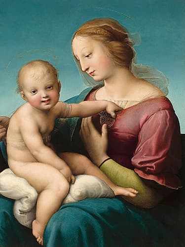The Niccolini-Cowper Madonna Renaissance Print