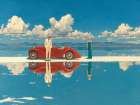 Sweet Retreat (detail) Art Print by Rick Monroe