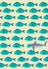 Blue Fish Art Print