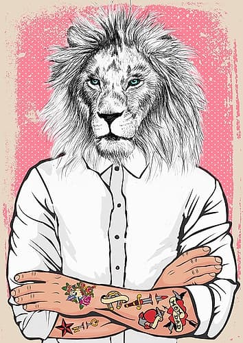 Off Duty-King Art Print