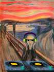 Munch the DJ Art Print