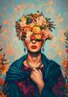 Queen of Flowers Art Print