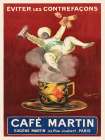 Cafe Martin Art Print