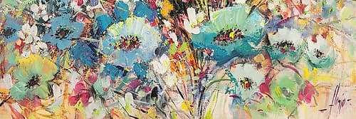 Campo di fiori in Primavera II (detail) Art Print