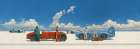 Salt Plains (detail) Art Print by Rick Monroe