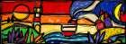 E un bellissimo tramonto Art Print
