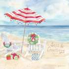 Christmas at the Cape VI Art Print