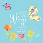 Dreams Take Flight on Blue XI Art Print