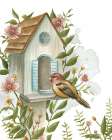 Feathered Fields XI Art Print