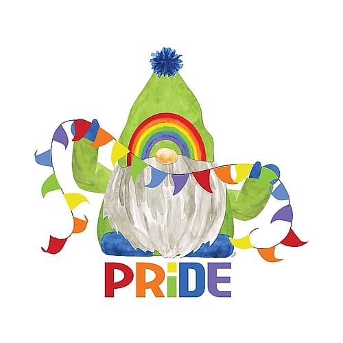 Pride Gnomes I single Art Print