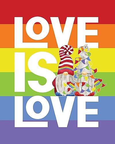 Pride Gnomes XXII Inspirational Print