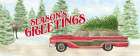 Sleigh Bells Ring-Tree Day Art Print