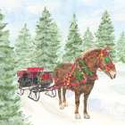 Sleigh Bells Ring III-Sleigh Ride Art Print