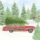 Sleigh Bells Ring IV-Tree Day Art Print
