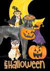 Fright Night Friends-Happy Halloween II Art Print