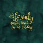 All that Glitters for Christmas III-Family Gathers Art Print