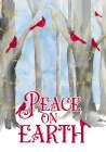 Christmas Forest portrait II-Peace on Earth Art Print