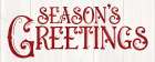 Vintage Christmas Signs panel II-Seasons Greetings Art Print