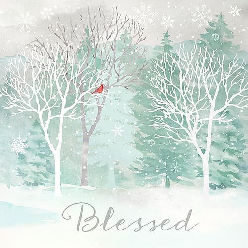 Peace on Earth Silver II Art Print