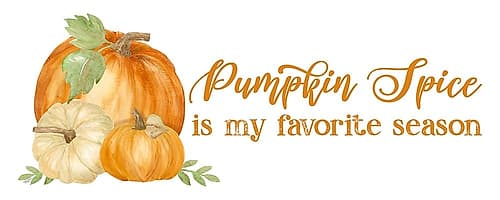 Pumpkin Spice Season panel I Art Print