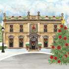 Christmas Village IV Art Print