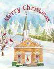 Christmas Village portrait I Art Print