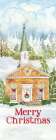 Christmas Village vertical I Art Print