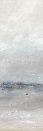 Crystal Gray Bay panel II Art Print